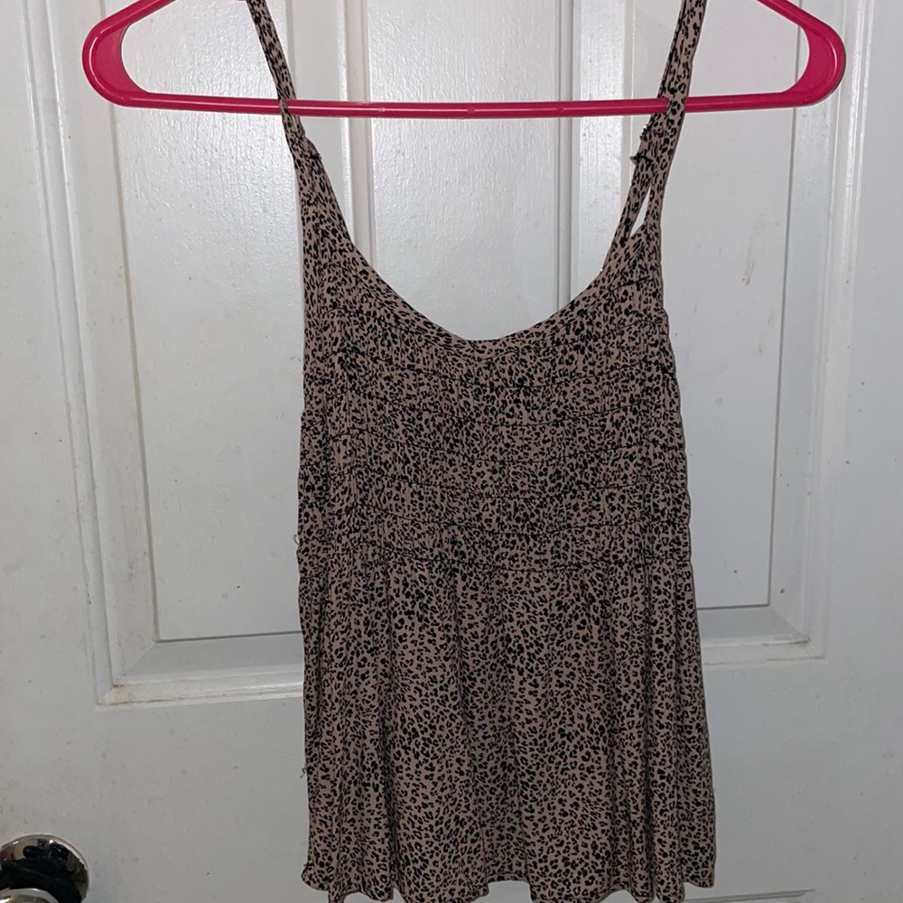 Cheetah print tank top / cami